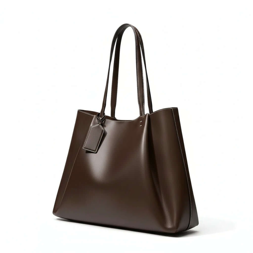 Women’s leather tote bag