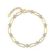 Bracciale con diamante moissanite