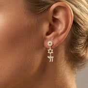 Lucky Drop Earrings - 14K Gold-Plated