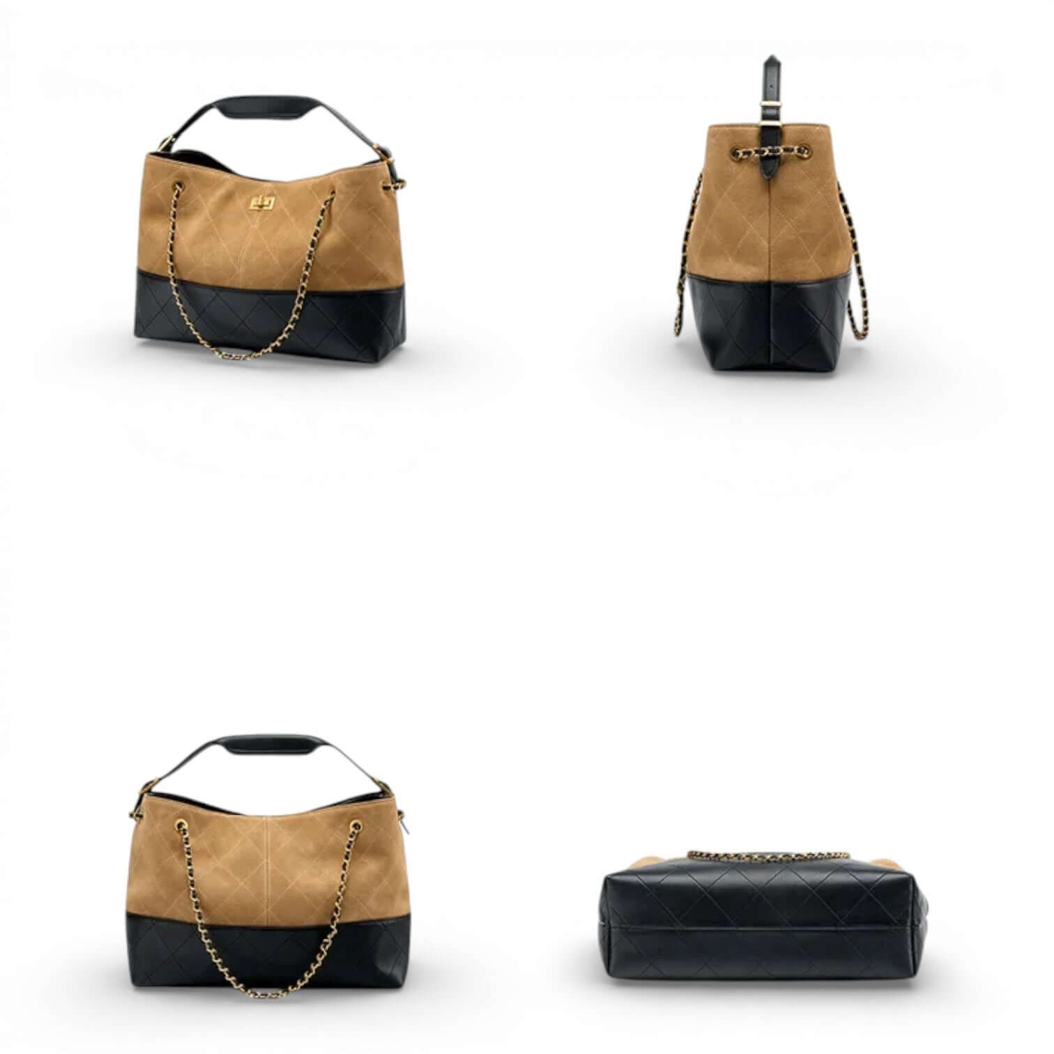 Suede Shoulder Bag